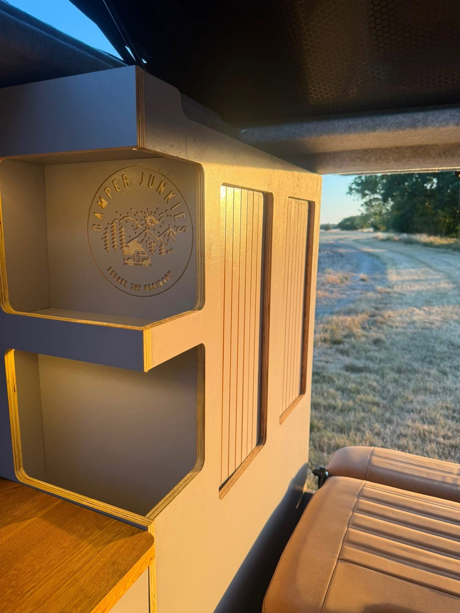 Handcrafted Camper Furniture, Designed Around Your Van